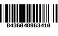 Código de Barras 8436048963410