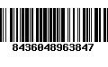 Código de Barras 8436048963847