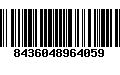 Código de Barras 8436048964059