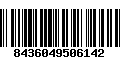 Código de Barras 8436049506142