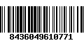 Código de Barras 8436049610771