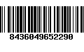 Código de Barras 8436049652290