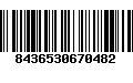 Código de Barras 8436530670482