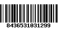 Código de Barras 8436531031299