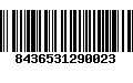 Código de Barras 8436531290023