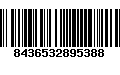 Código de Barras 8436532895388