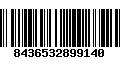 Código de Barras 8436532899140