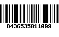 Código de Barras 8436535011099