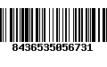 Código de Barras 8436535056731