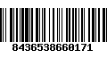 Código de Barras 8436538660171