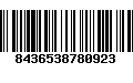 Código de Barras 8436538780923