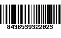 Código de Barras 8436539322023