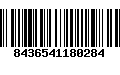 Código de Barras 8436541180284