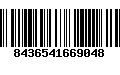 Código de Barras 8436541669048