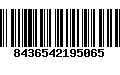 Código de Barras 8436542195065