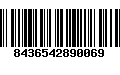 Código de Barras 8436542890069