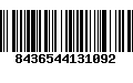 Código de Barras 8436544131092