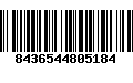 Código de Barras 8436544805184