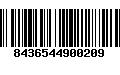 Código de Barras 8436544900209