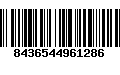 Código de Barras 8436544961286