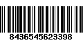 Código de Barras 8436545623398