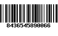 Código de Barras 8436545890066