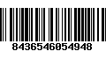 Código de Barras 8436546054948