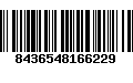 Código de Barras 8436548166229