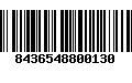 Código de Barras 8436548800130