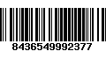 Código de Barras 8436549992377