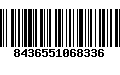 Código de Barras 8436551068336