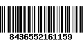 Código de Barras 8436552161159