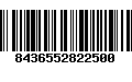 Código de Barras 8436552822500