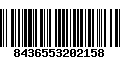 Código de Barras 8436553202158