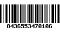 Código de Barras 8436553470106