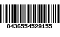 Código de Barras 8436554529155