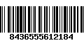 Código de Barras 8436555612184