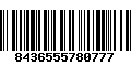 Código de Barras 8436555780777