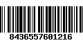 Código de Barras 8436557601216