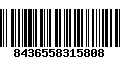 Código de Barras 8436558315808