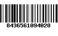 Código de Barras 8436561094028