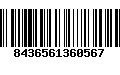 Código de Barras 8436561360567