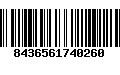 Código de Barras 8436561740260