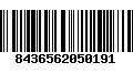 Código de Barras 8436562050191