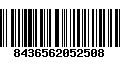 Código de Barras 8436562052508
