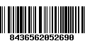 Código de Barras 8436562052690