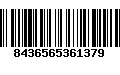 Código de Barras 8436565361379