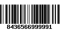 Código de Barras 8436566999991