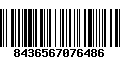 Código de Barras 8436567076486