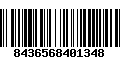 Código de Barras 8436568401348